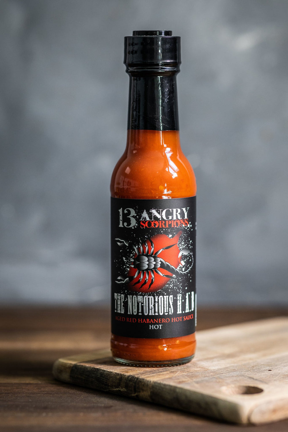The Notorious H . A . B - Red Habanero Hot Sauce