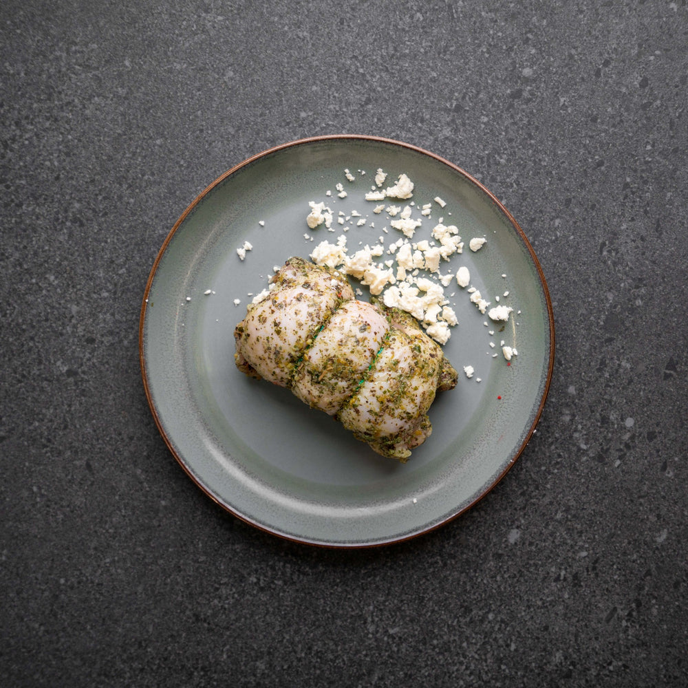 Pesto Feta Chicken Mini Bake