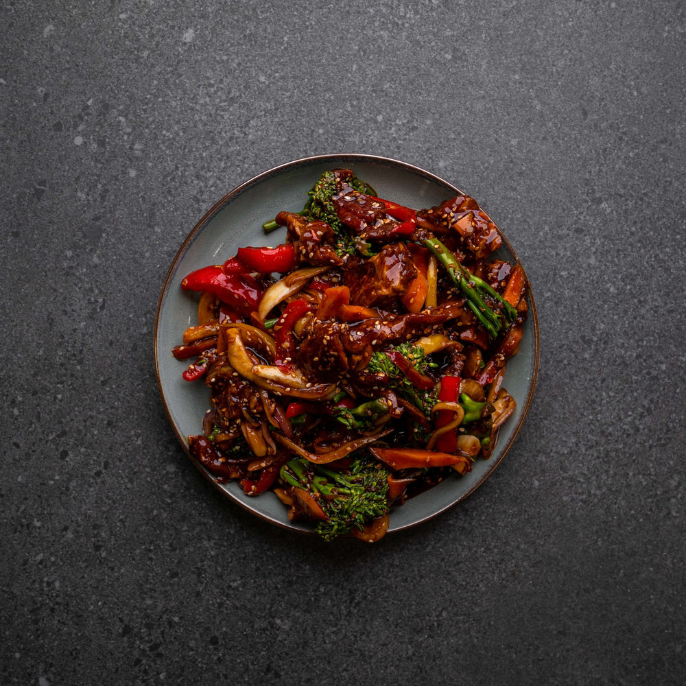 Shanghai Sesame Rump Steak Stir Fry